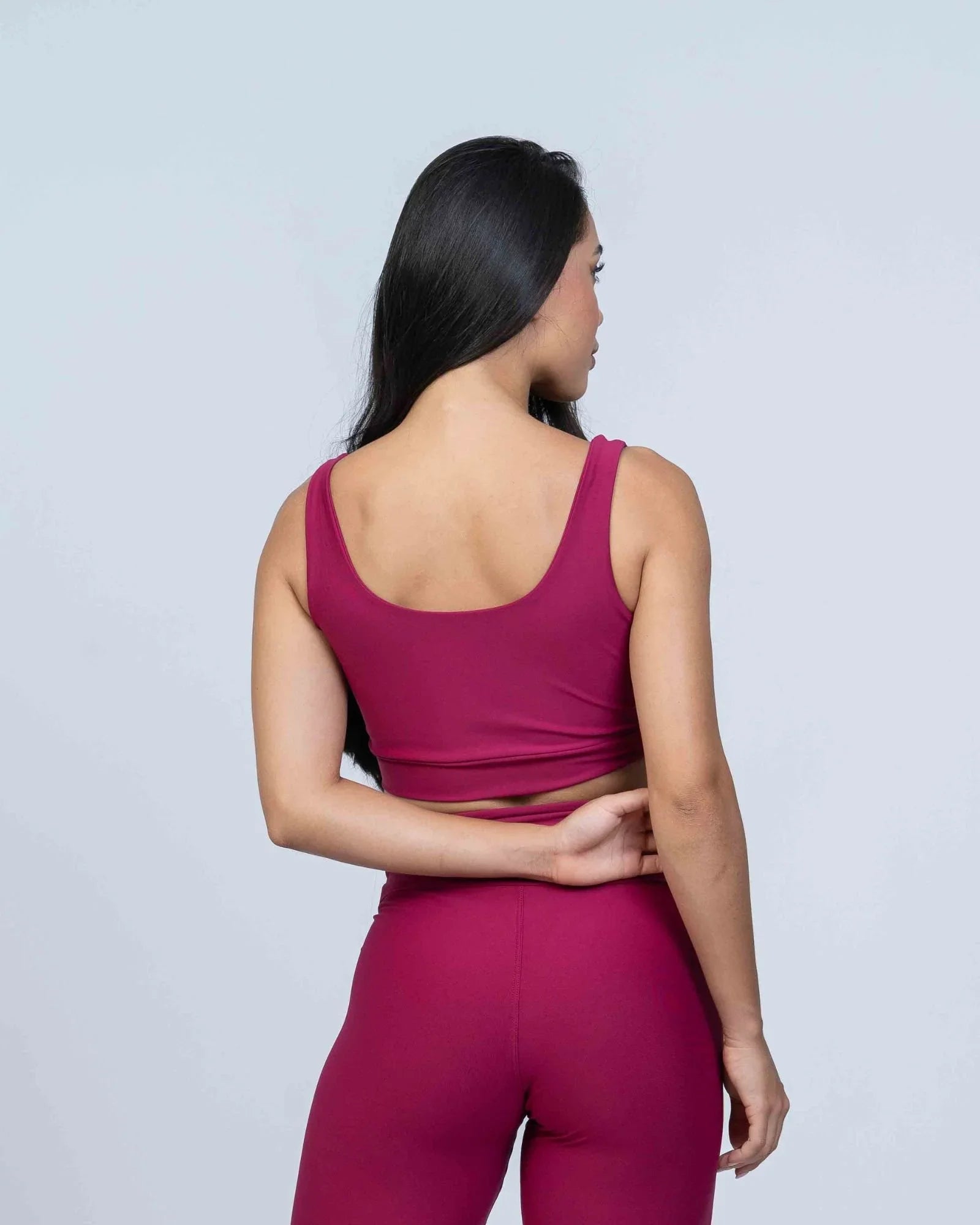 Top Match Fitness Rouge - Maré Maria moda fitness