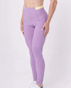 Calça Classic Duo Lavanda com Chá Verde Compressão c/ bolso - Maré Maria moda fitness