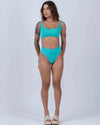 Top Summer Verde Piscina - Maré Maria moda fitness