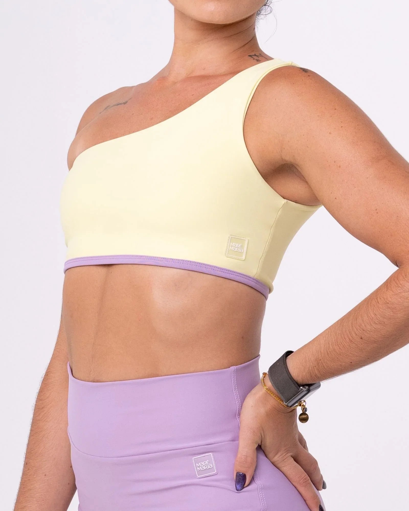 Top Fitness Mih Duo Chá Verde com Lavanda - Maré Maria moda fitness