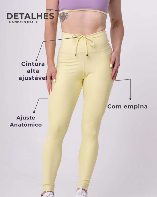 Calça Legging Slim Chá Verde - Maré Maria moda fitness