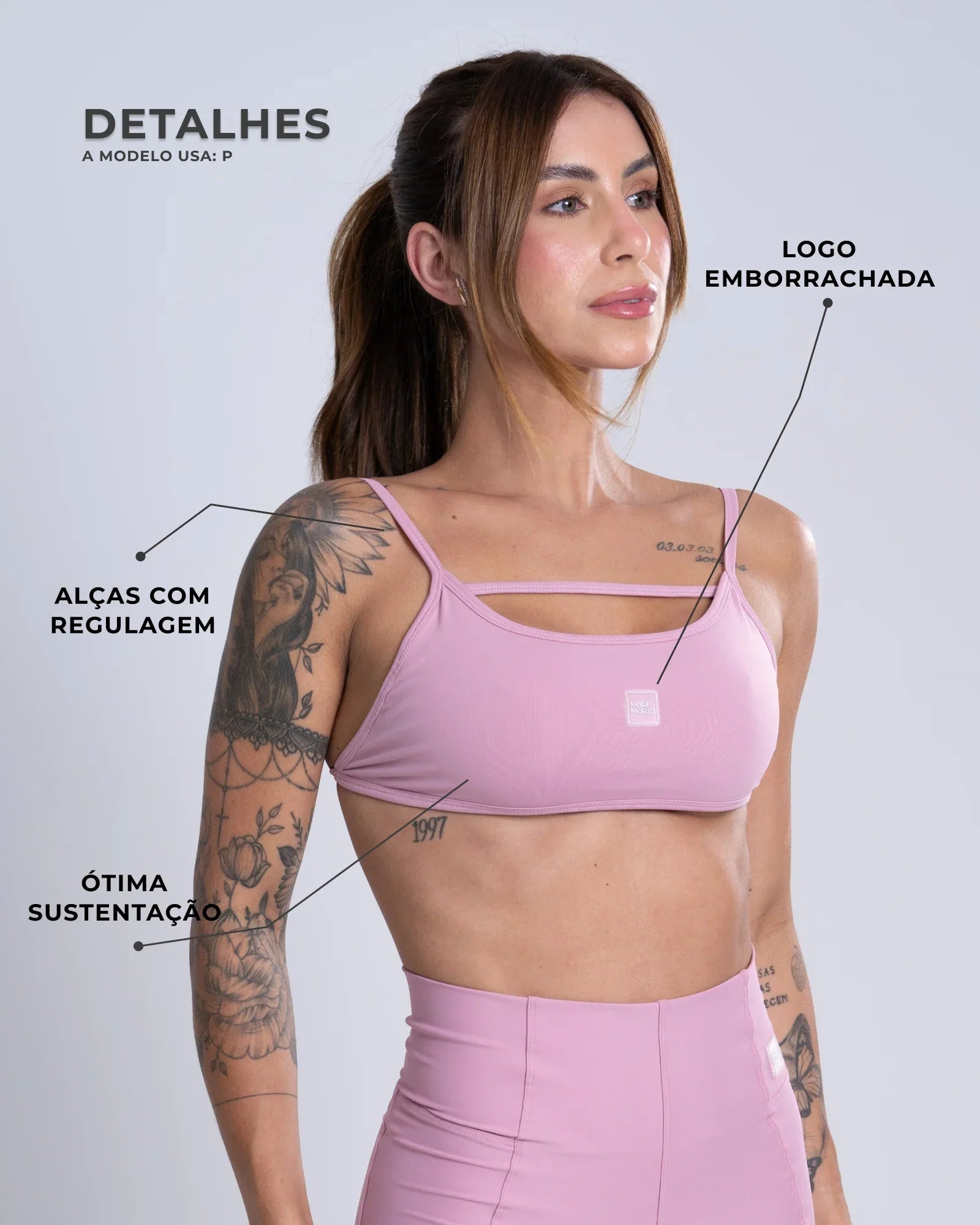 Top Fitness Front - Maré Maria moda fitness