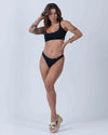 Calcinha Asa Delta Preto - Maré Maria moda fitness