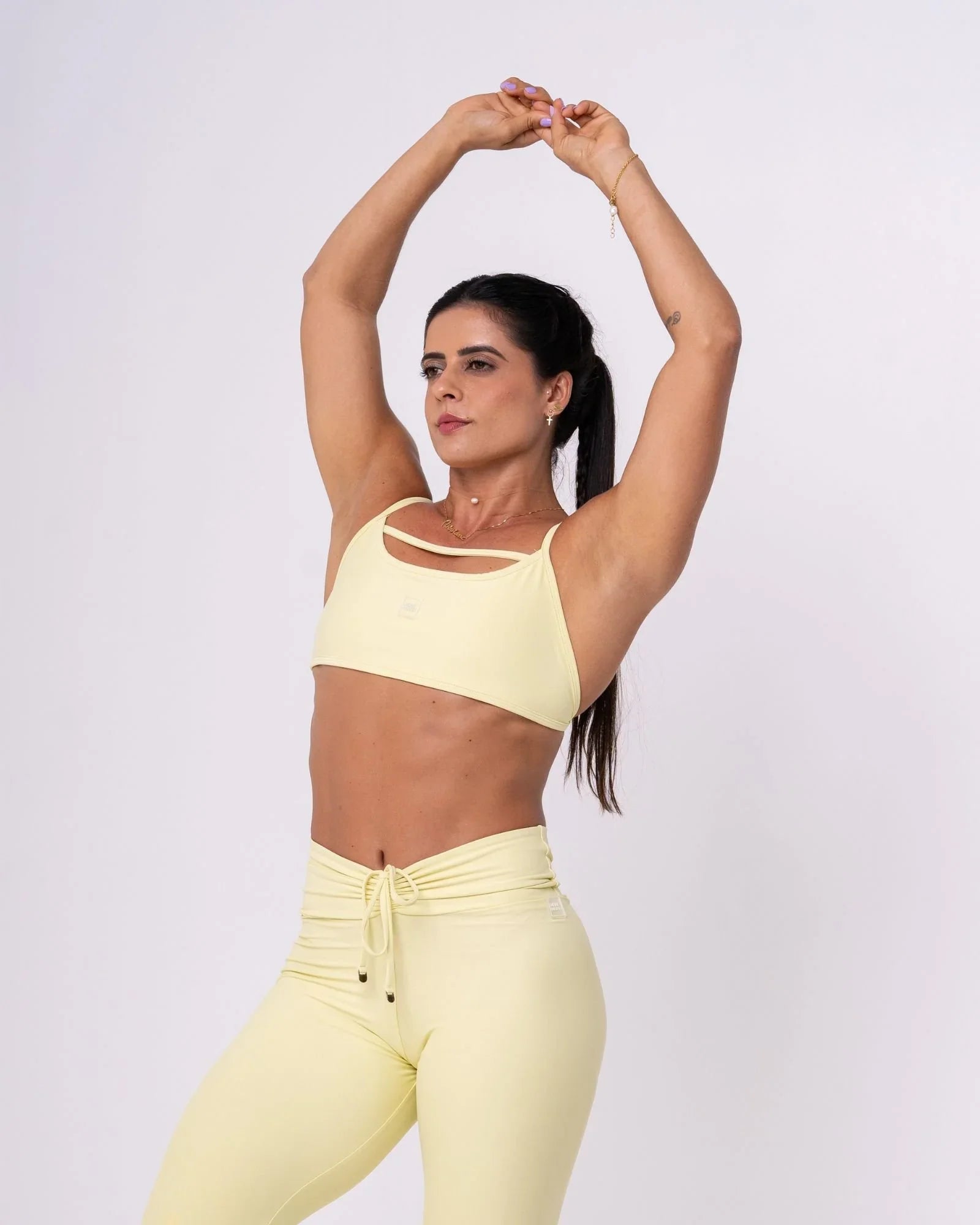 Calça Legging Slim Chá Verde - Maré Maria moda fitness