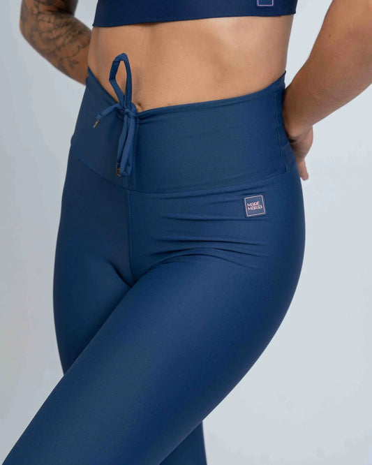 Calça Legging Slim Match Point Azul Marinho - Maré Maria moda fitness