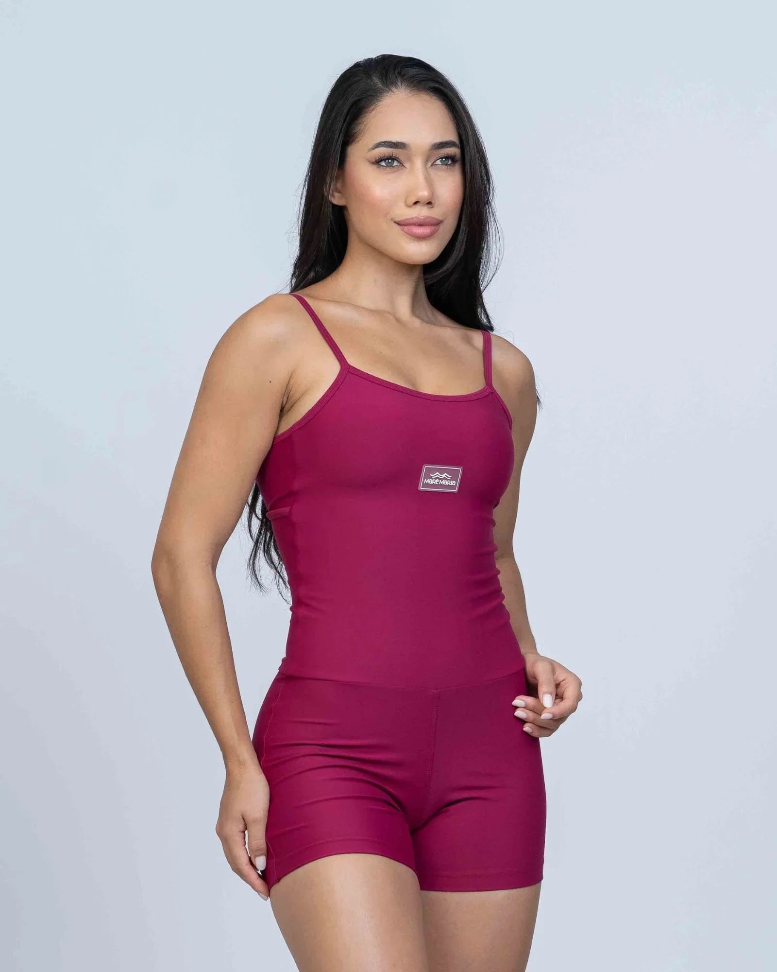 Macaquinho Fitness Mood Rouge - Maré Maria moda fitness