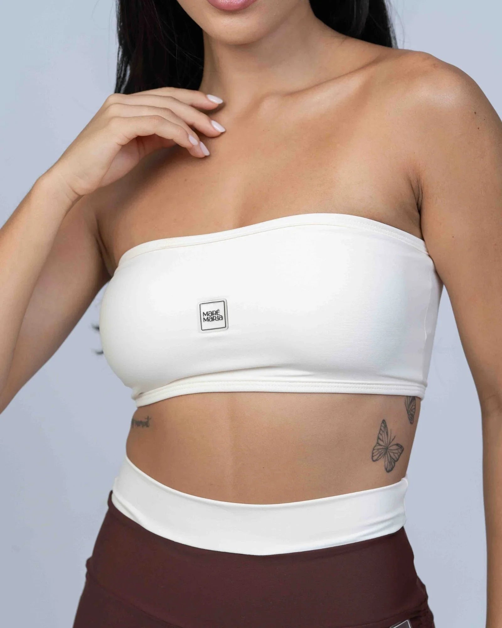 Top Faixa Tomara que caia Allure - Maré Maria moda fitness