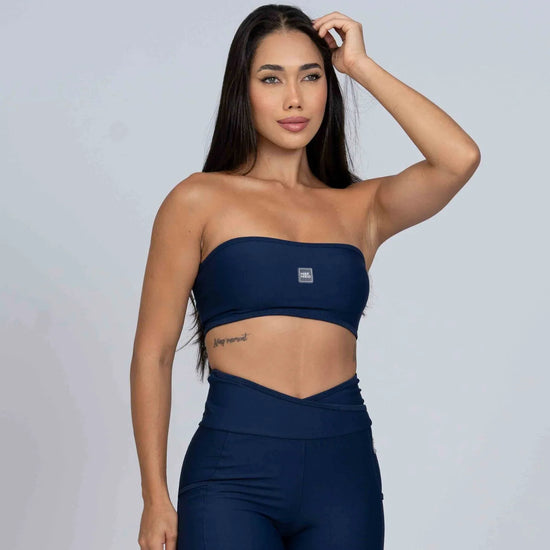 Top Faixa Tomara que caia Allure - Maré Maria moda fitness