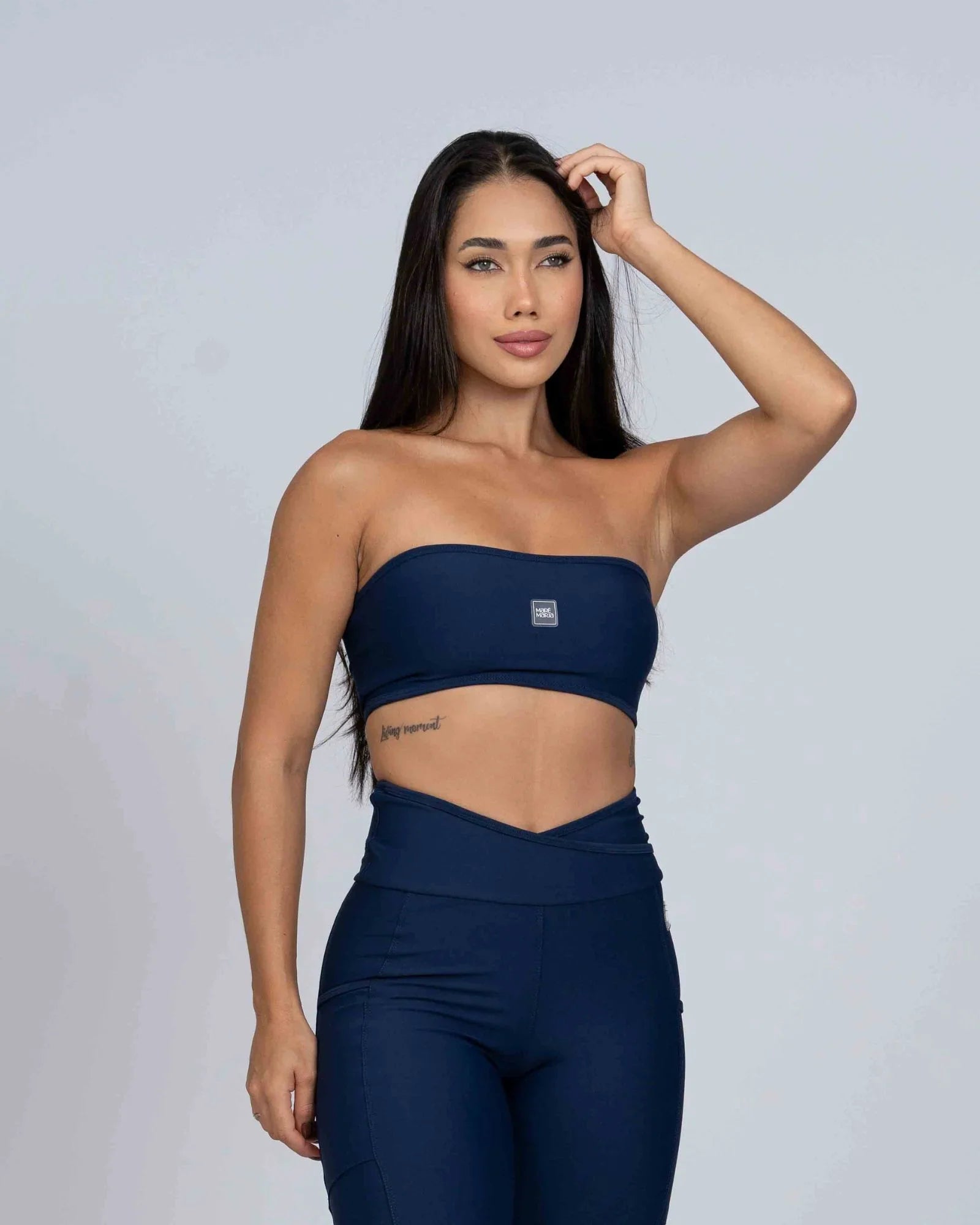 Top Faixa Tomara que caia Allure - Maré Maria moda fitness