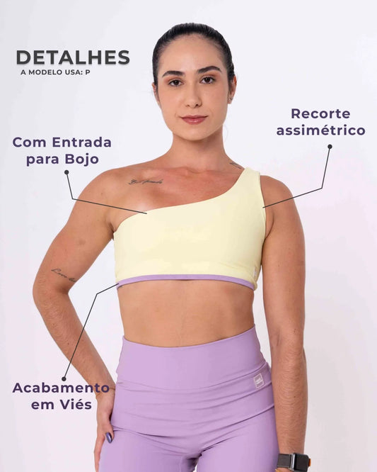 Top Fitness Mih Duo Chá Verde com Lavanda - Maré Maria moda fitness