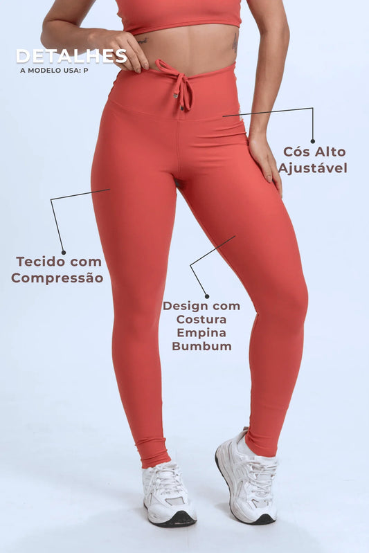 Calça Legging Slim Páprica - Maré Maria moda fitness