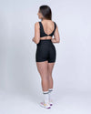 Short fitness Bike Preto compressão S/empina bumbum - Maré Maria moda fitness
