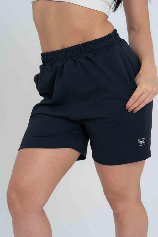 Bermuda Street Moletinho Preta - Maré Maria moda fitness