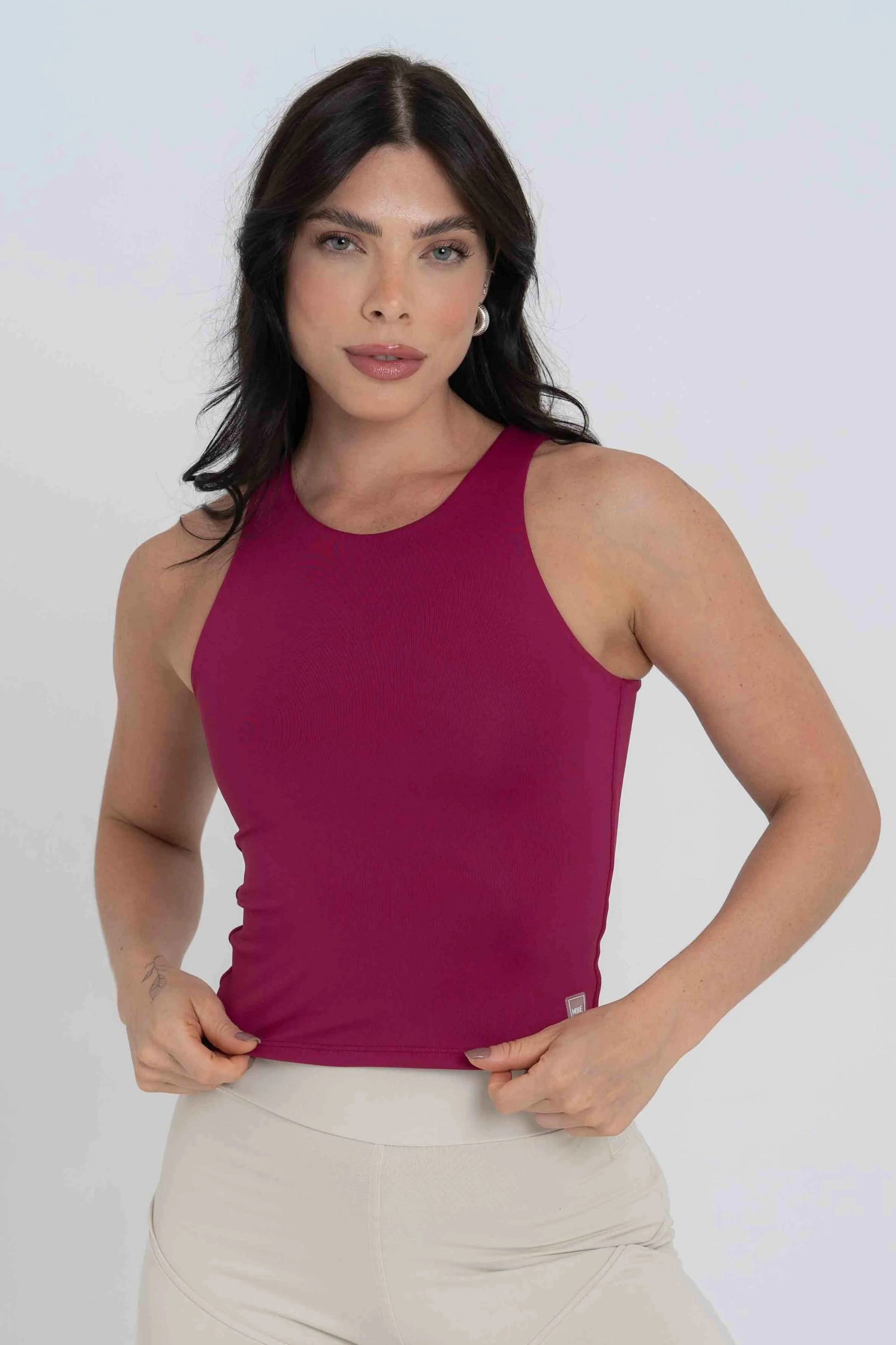 Blusa Fitness Casual Charlote Rouge compressão - Maré Maria moda fitness