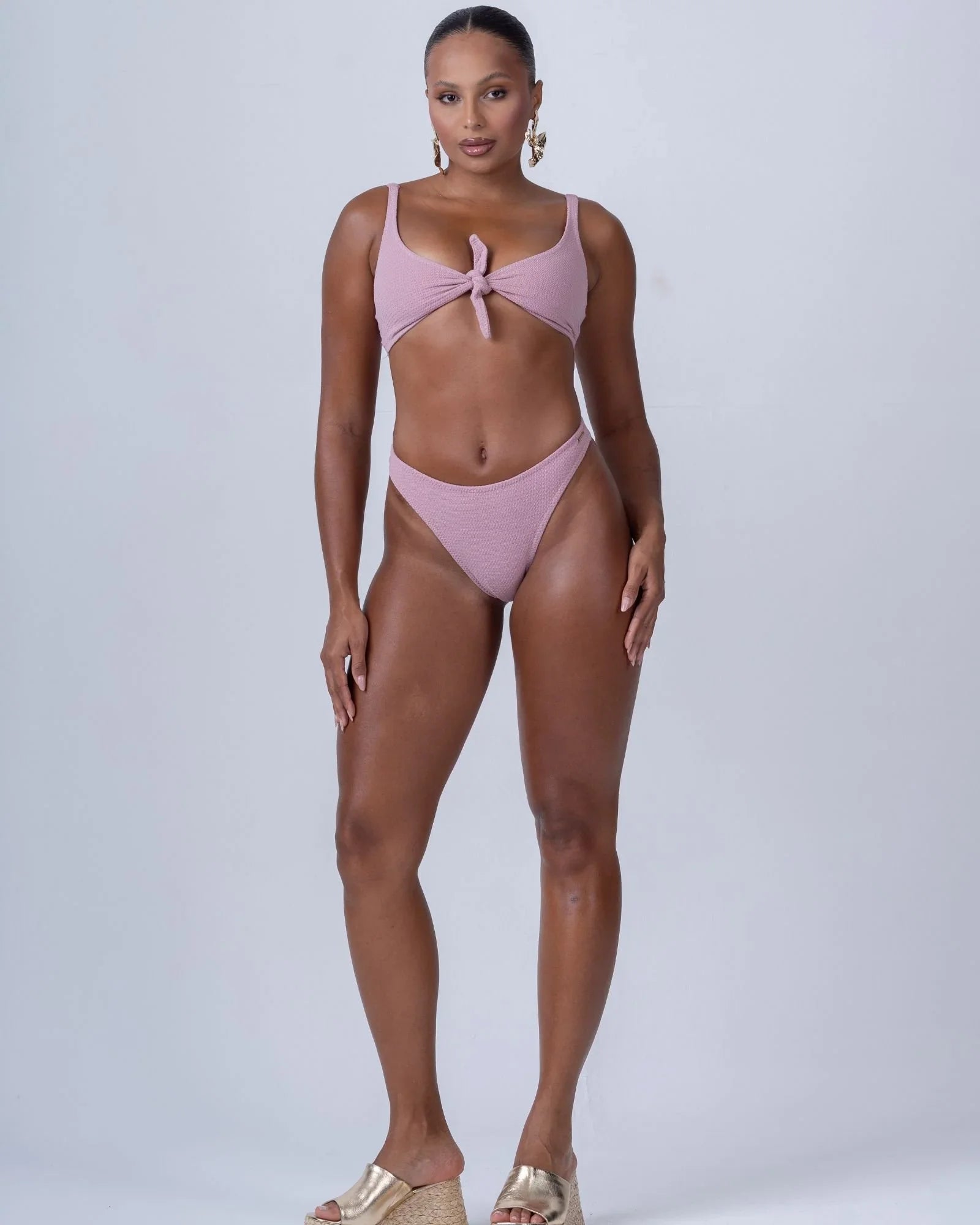 Top de Lacinho Rosa Glam - Maré Maria moda fitness