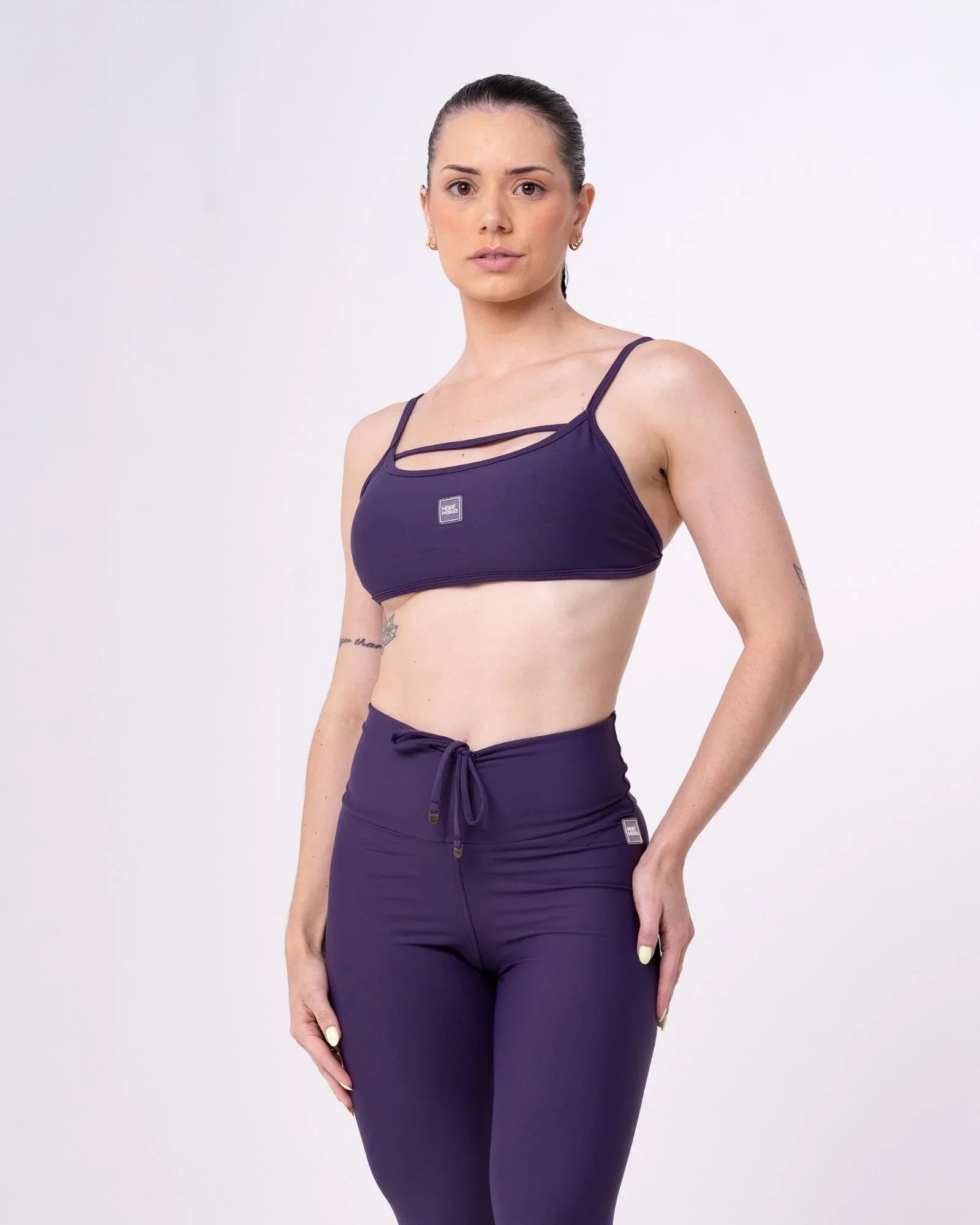 Calça Legging Slim Violeta - Maré Maria moda fitness