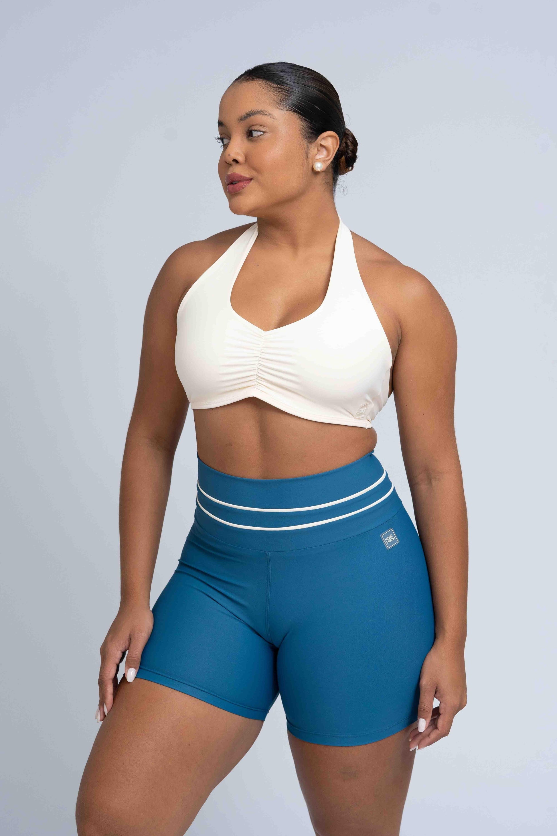 Top Fitness Nala Off White - Maré Maria moda fitness