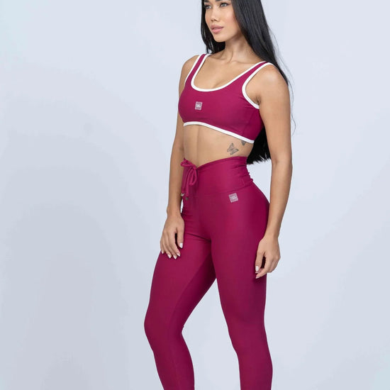 Calça Legging Slim Rouge S/empina bumbum - Maré Maria moda fitness