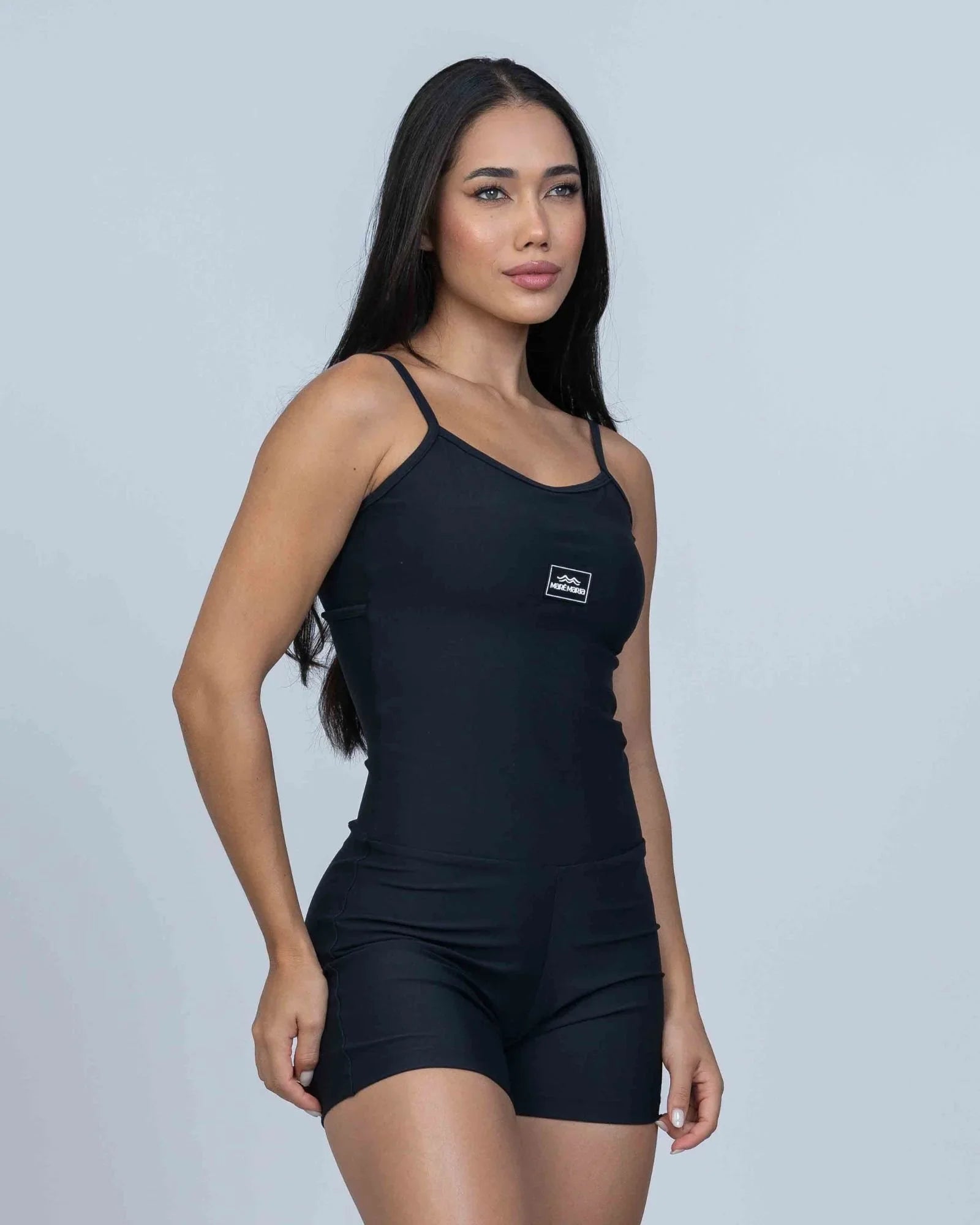 Macaquinho Fitness Mood Preto - Maré Maria moda fitness