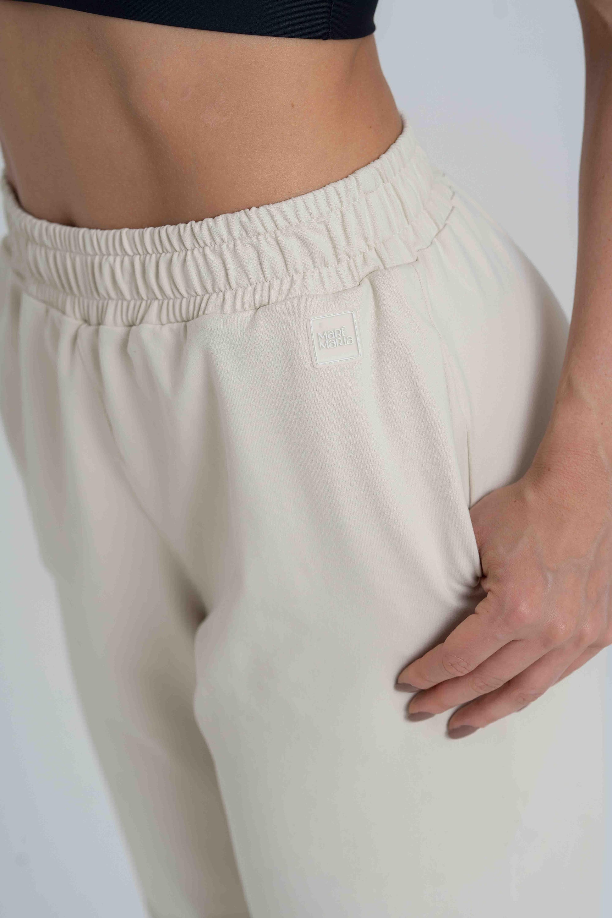 Calça Street Moletinho Jogger Luna - Maré Maria moda fitness