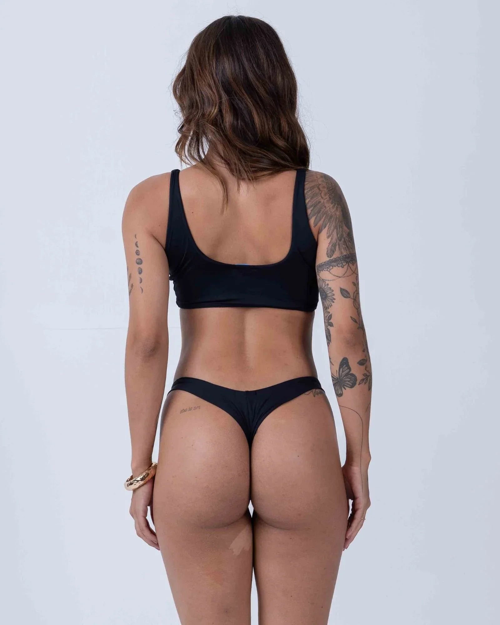Calcinha Asa Delta Preto - Maré Maria moda fitness