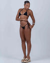 Calcinha Cortininha de Lacinho Preto - Maré Maria moda fitness