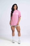 Blusão Oversized "Ai de mim se não fosse eu" com gola - Maré Maria moda fitness