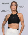 Top Fitness Madu Super Black - Maré Maria moda fitness
