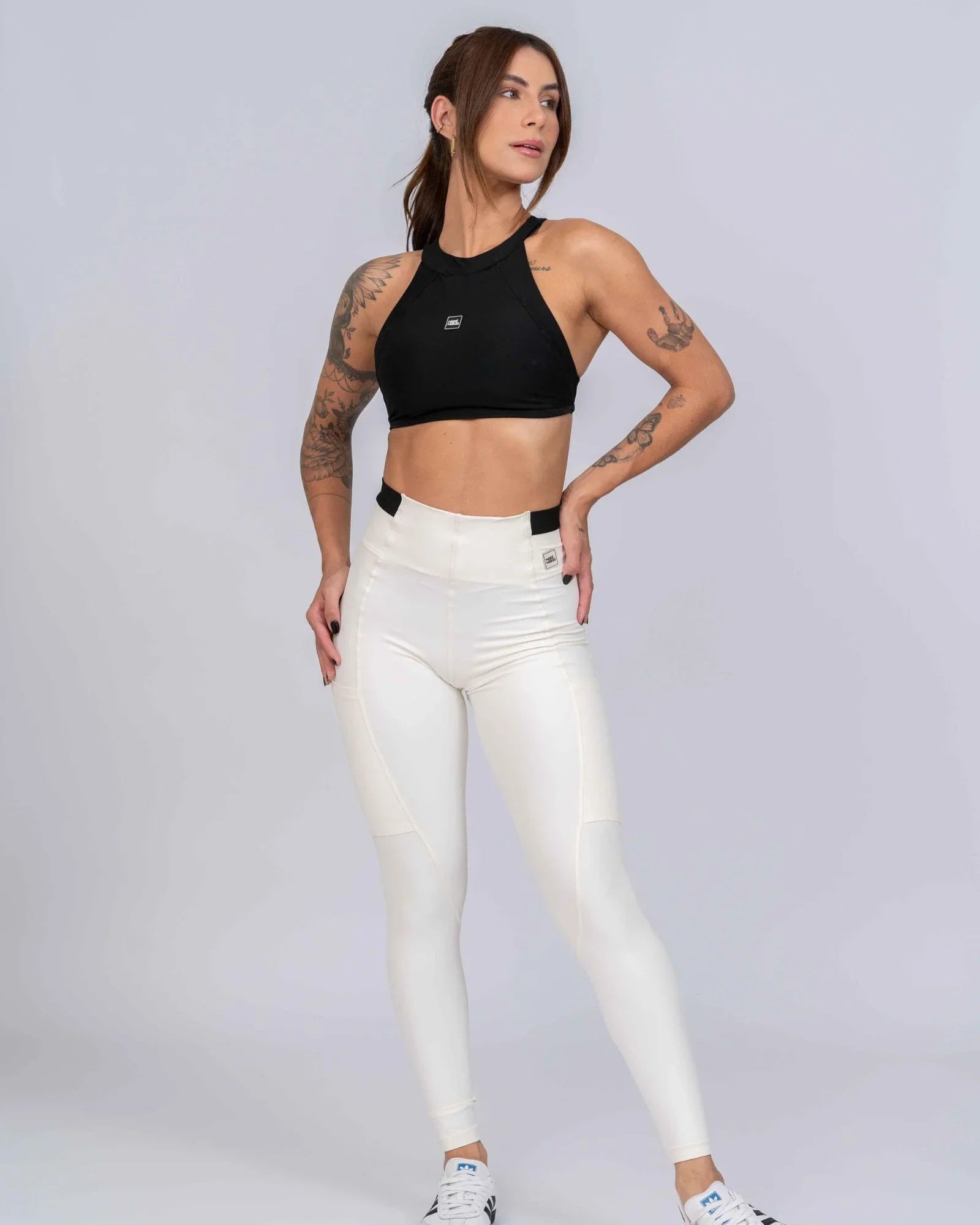 Top Fitness Madu Super Black - Maré Maria moda fitness
