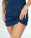 Vestido Fitness Match Point Azul Marinho - Maré Maria moda fitness