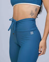 Calça Legging Slim Azul Sereia S/empina bumbum - Maré Maria moda fitness