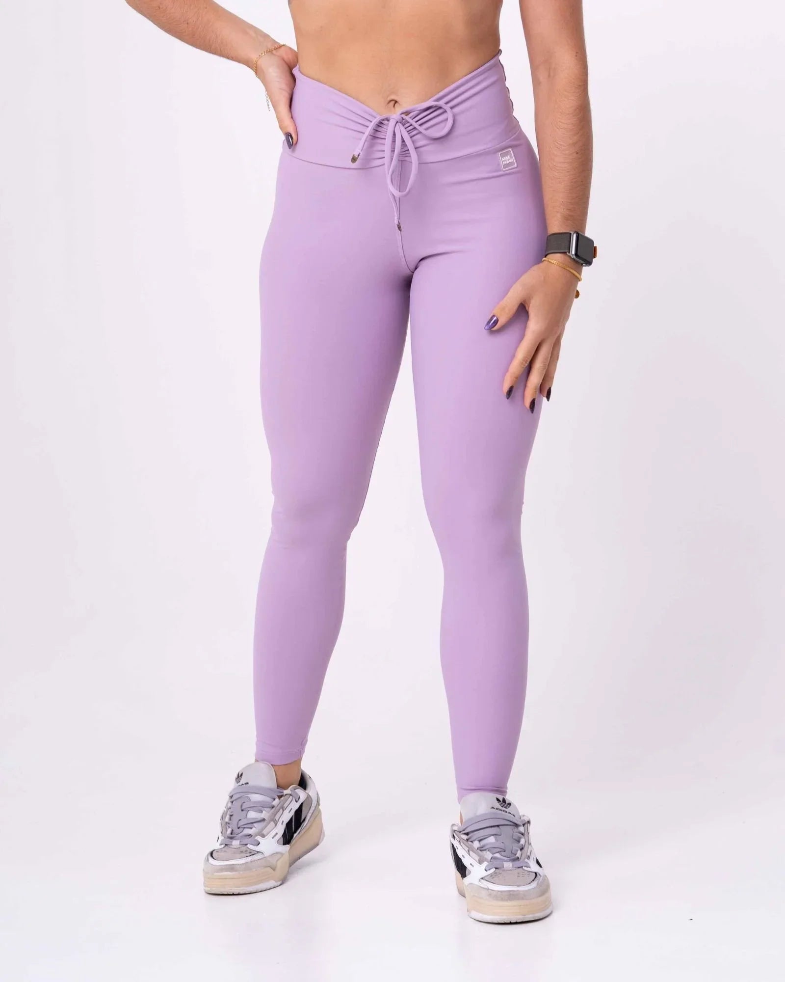Calça Fitness Slim Lavanda - Maré Maria moda fitness