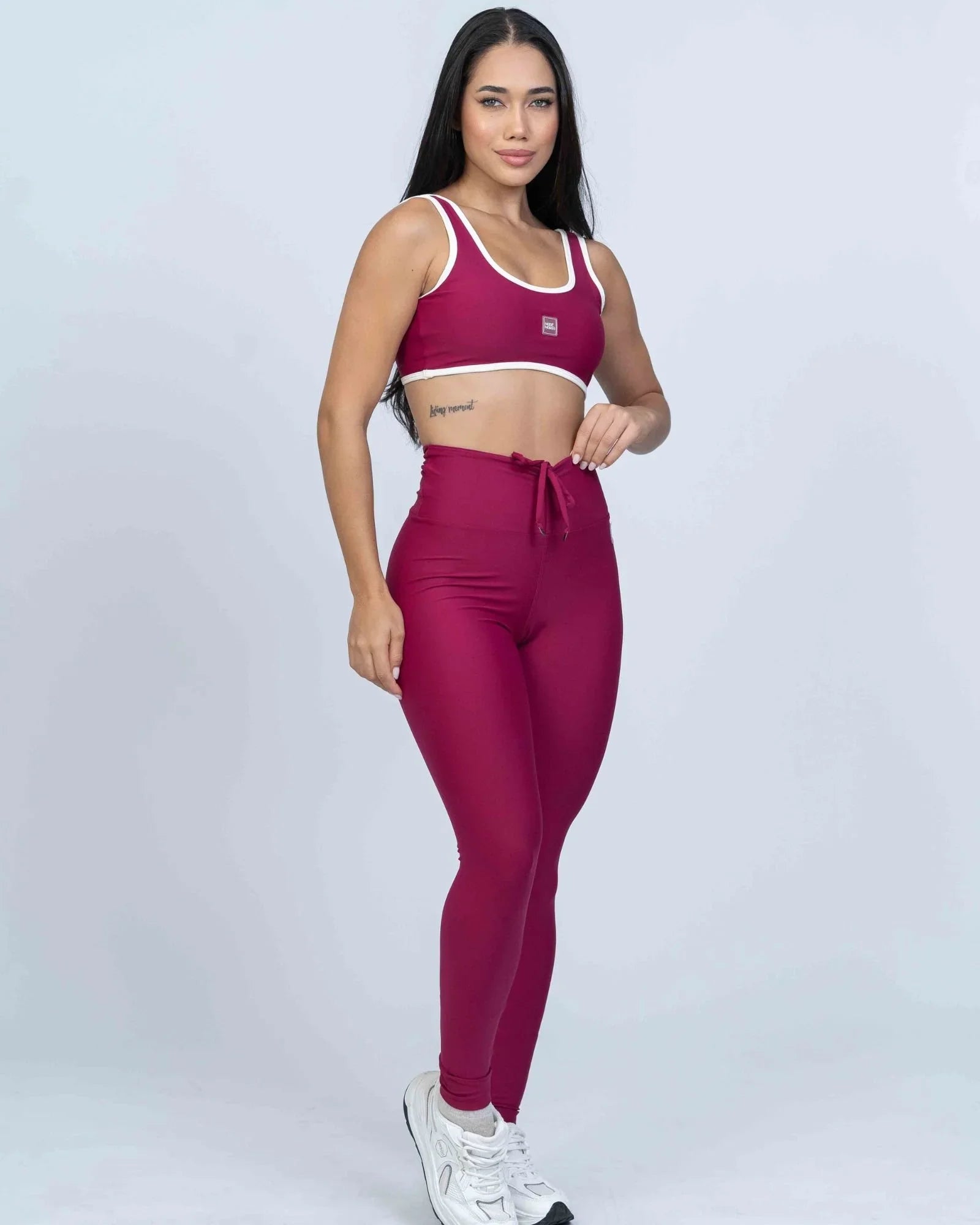 Calça Legging Slim Rouge S/empina bumbum - Maré Maria moda fitness