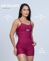 Macaquinho Fitness Mood Rouge - Maré Maria moda fitness