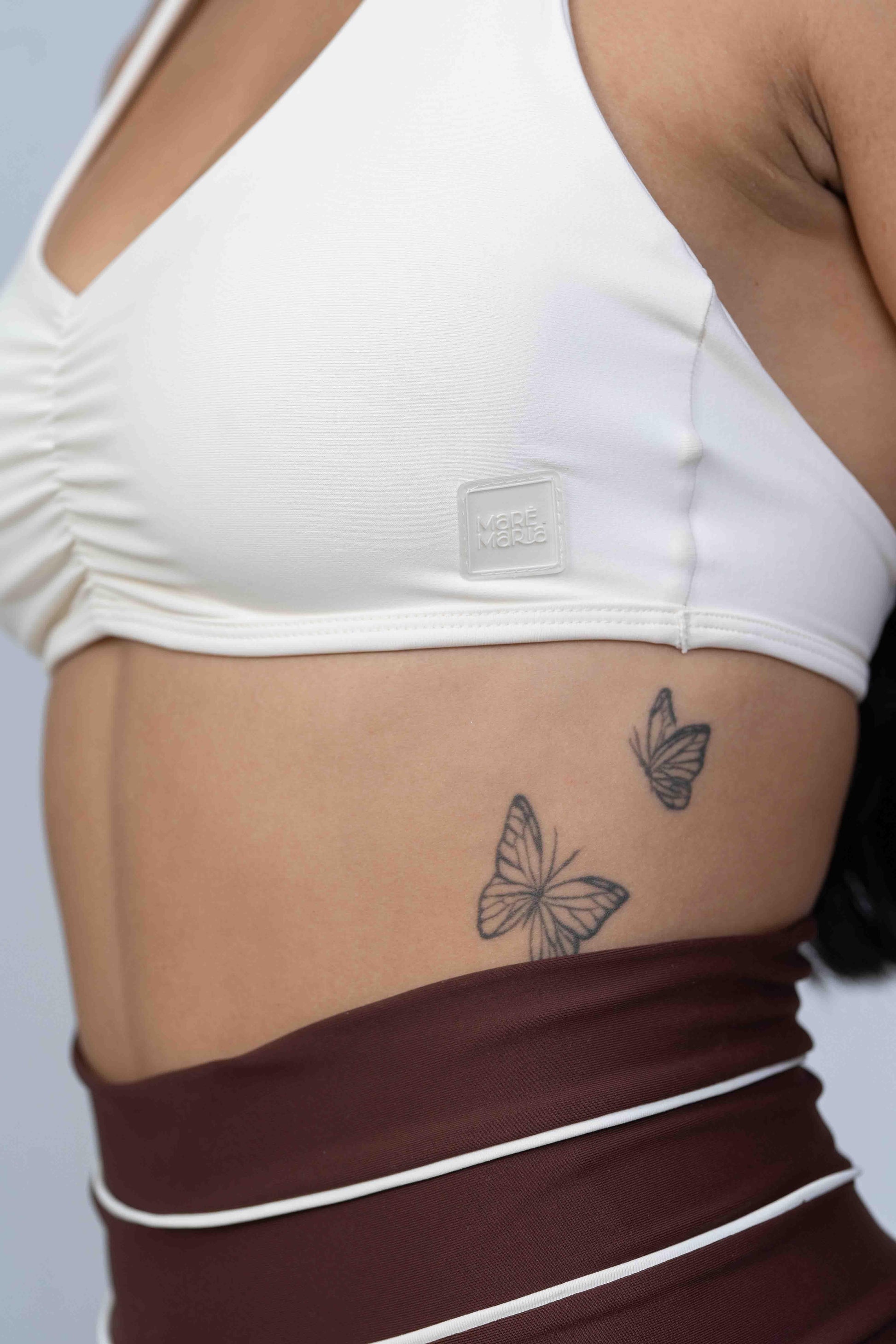 Top Fitness Nala Off White - Maré Maria moda fitness