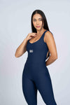 Macacão Fitness Clássico Azul Marinho - Maré Maria moda fitness