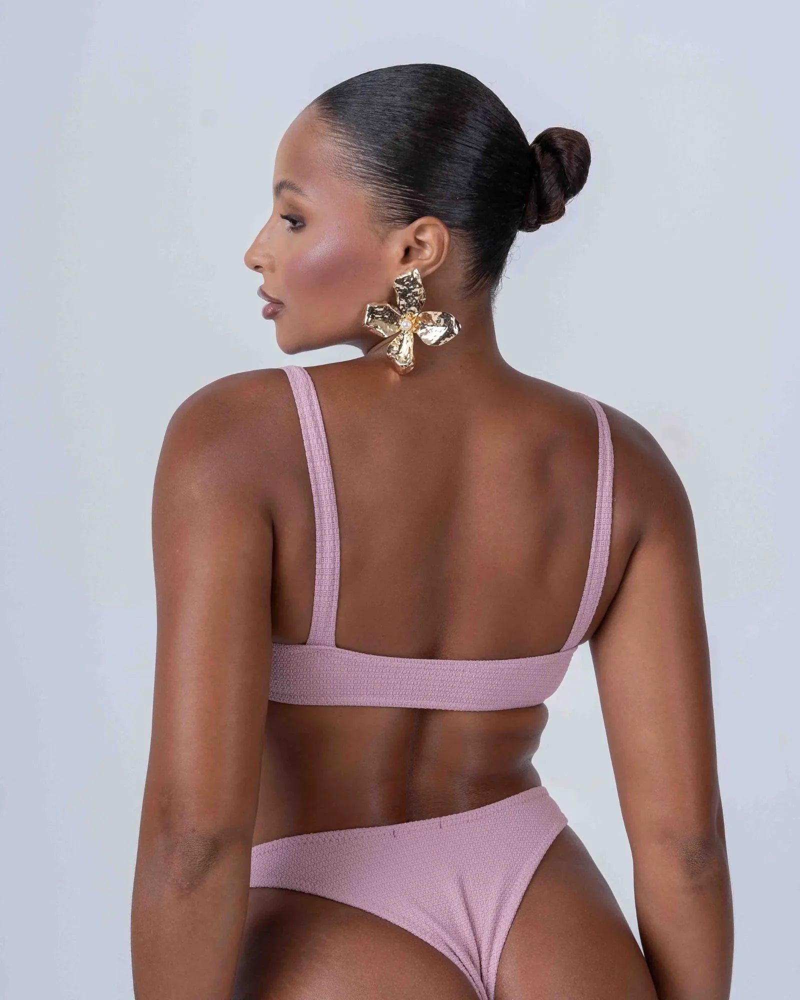 Top de Lacinho Rosa Glam - Maré Maria moda fitness