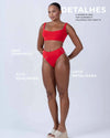Calcinha Hot Pant Pitaya - Maré Maria moda fitness