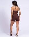 Top Fitness Niara Chocolate Dark - Maré Maria moda fitness