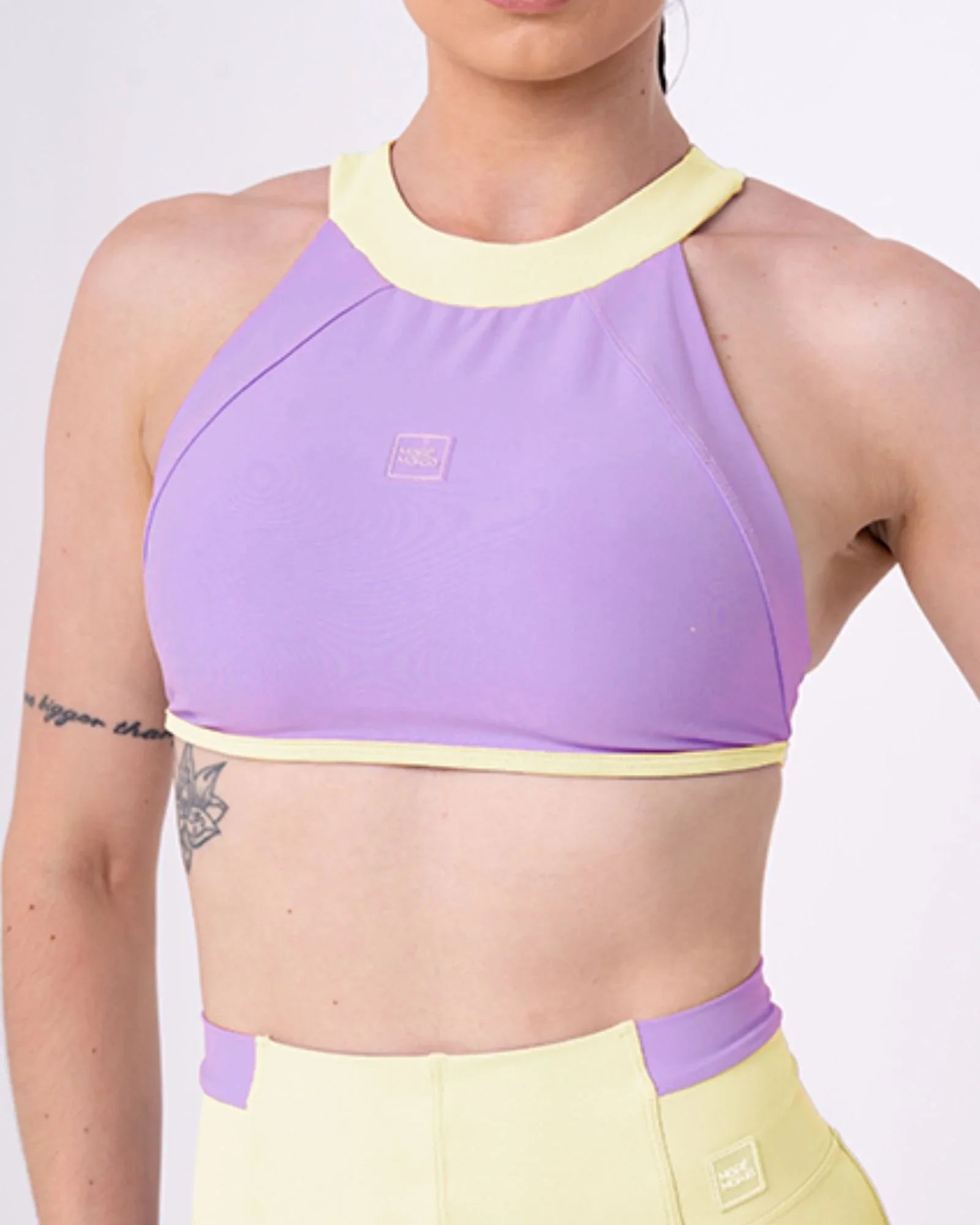 Top Fitness Madu Duo Lavanda com Chá Verde - Maré Maria moda fitness