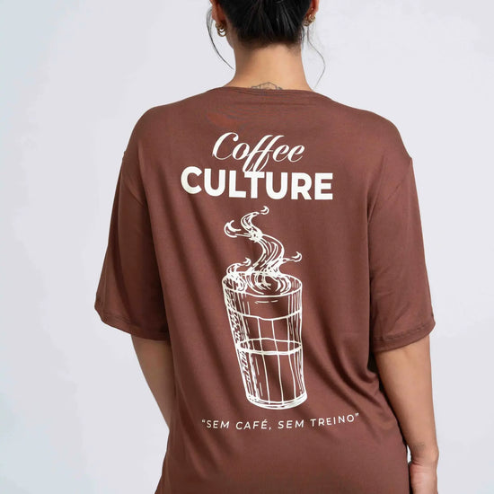 Blusão Oversized Coffee - Maré Maria moda fitness