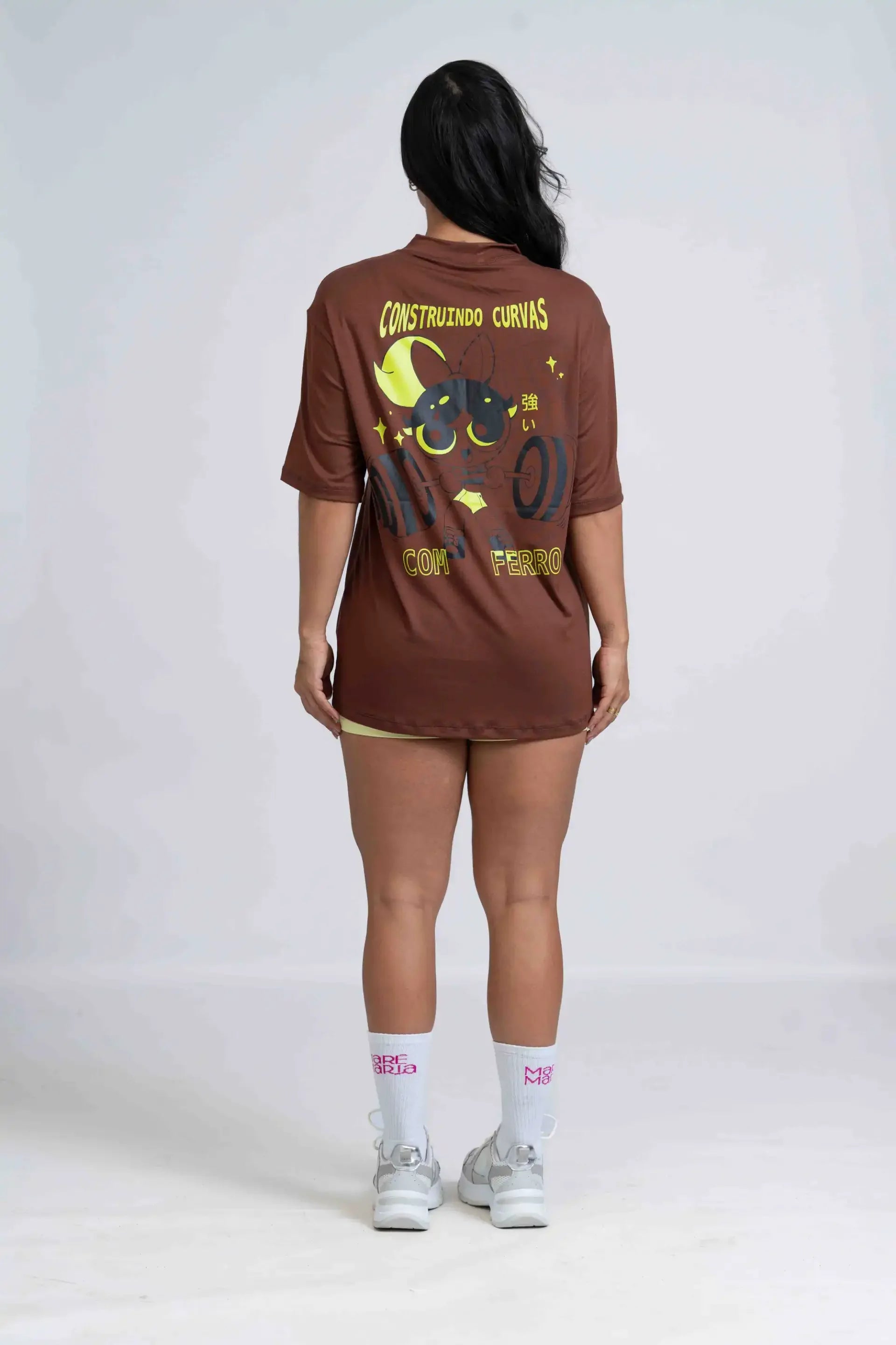 Blusão Oversized Poderosas - Maré Maria moda fitness