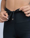 Calça Legging Slim Preta compressão sem empina bumbum - Maré Maria moda fitness