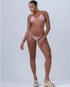 Calcinha Cortininha de Lacinho Rosa Glam - Maré Maria moda fitness