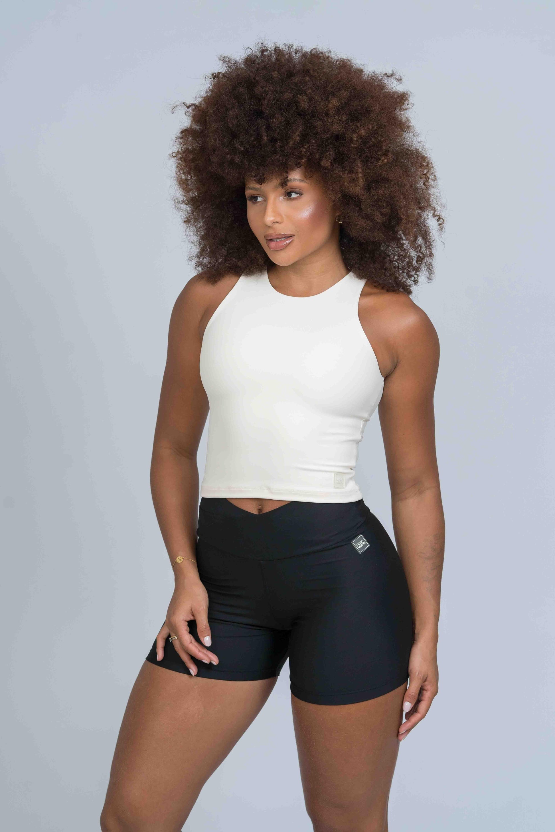 Short fitness Move Super Black empina bumbum - Maré Maria moda fitness