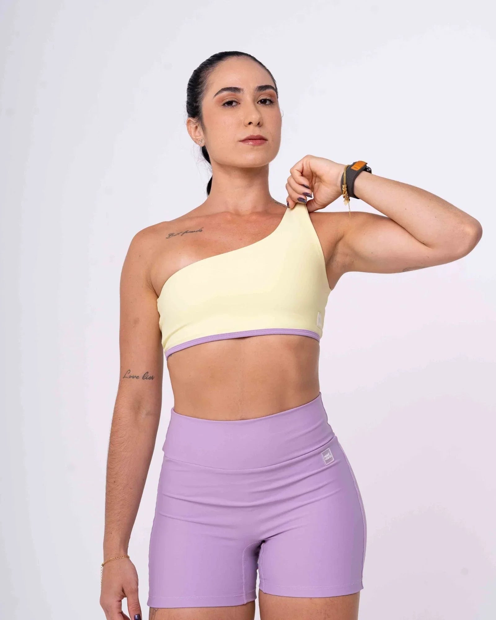 Top Fitness Mih Duo Chá Verde com Lavanda - Maré Maria moda fitness