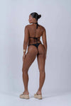 Top Cortininha Fixo Preto - Maré Maria moda fitness
