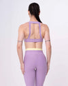 Calça Classic Duo Lavanda com Chá Verde Compressão c/ bolso - Maré Maria moda fitness