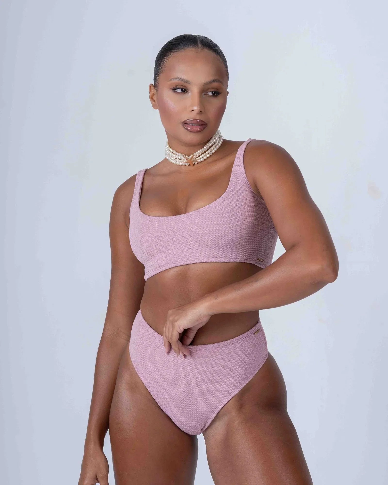 Top Summer Rosa Glam - Maré Maria moda fitness