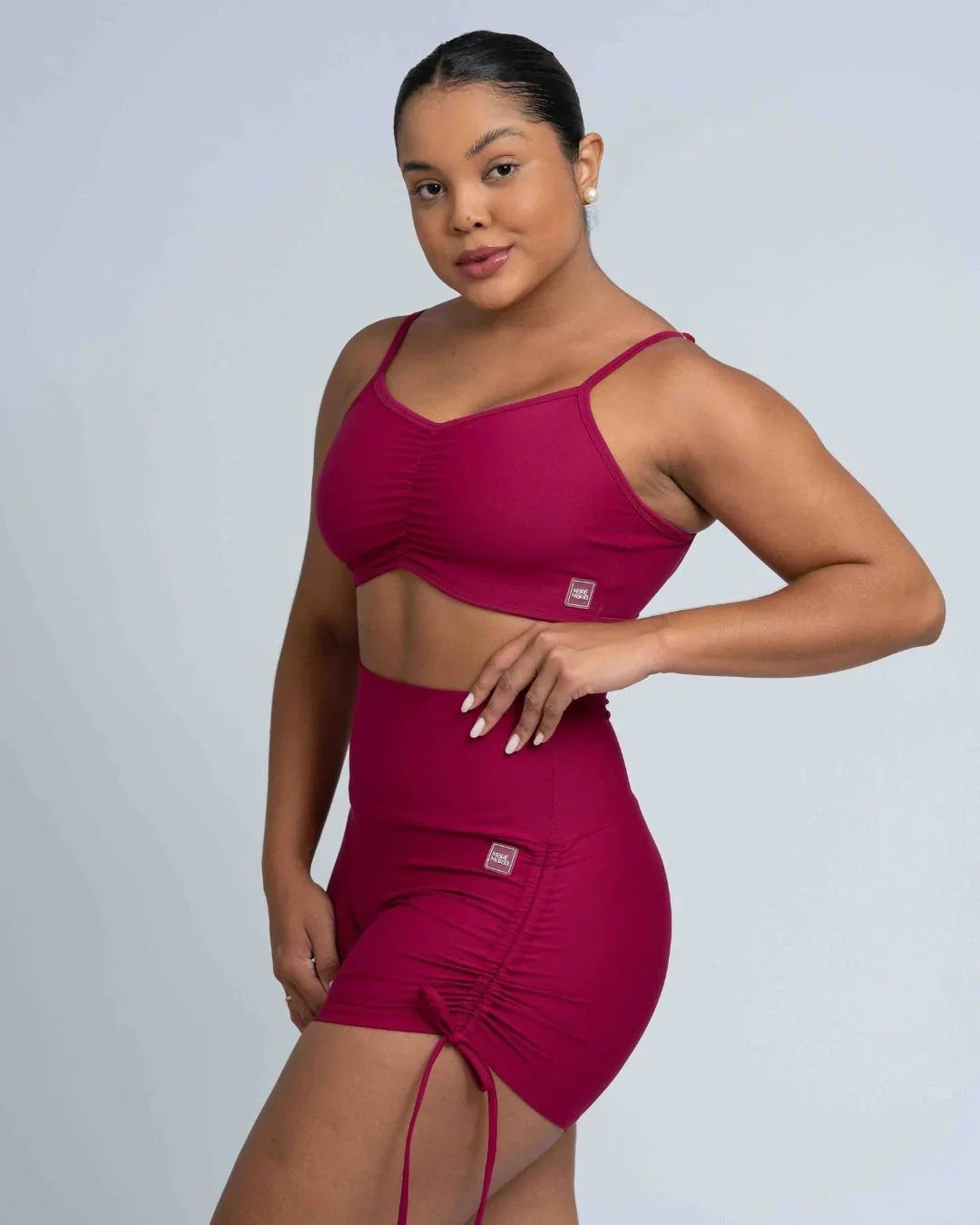 Top Fitness Fresh Rouge - Maré Maria moda fitness